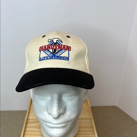 Handyman Beige and Black Cap - Picture 1 of 6